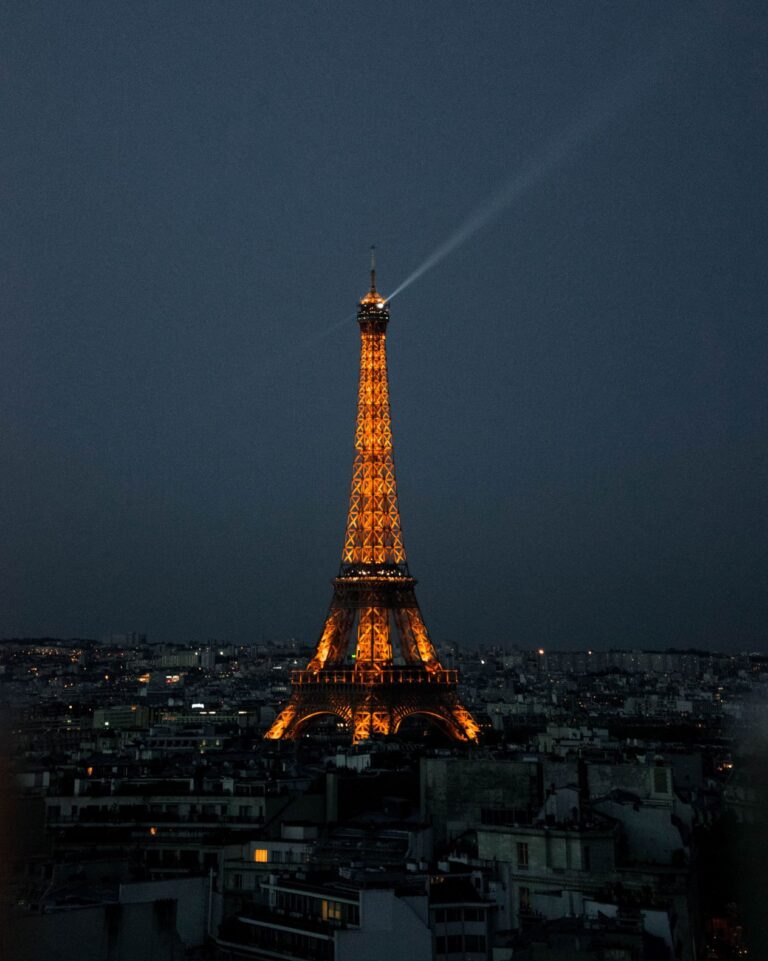 Night View  Eiffel Tower